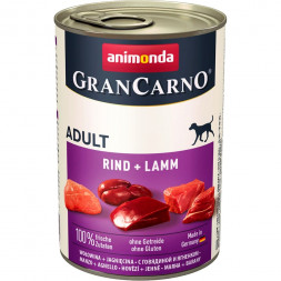Animonda Gran Carno Original Adult влажный корм для взрослых собак с говядиной и ягненком - 400 г