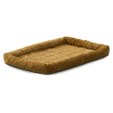 MidWest лежанка Pet Bed меховая 107х66 см коричневая