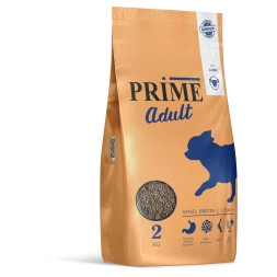 Prime Adult Small сухой корм для собак мелких пород с ягненком - 2 кг