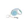 Изображение товара Flexi New Comfort tape M поводок-рулетка для собак, светло-голубая 5 м, до 25 кг