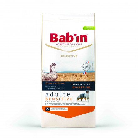 Babin Selective Adulte Sensitive сухой корм для взрослых собак с чувствительным пищеварением с курицей - 3 кг