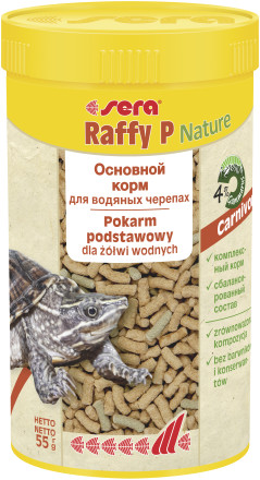 Sera RAFFY P корм для рептилий - 250 мл (55 г)