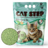 Изображение товара Cat Step Tofu Green Tea наполнитель растительный комкующийся с ароматом зеленого чая - 6 л (3 кг)