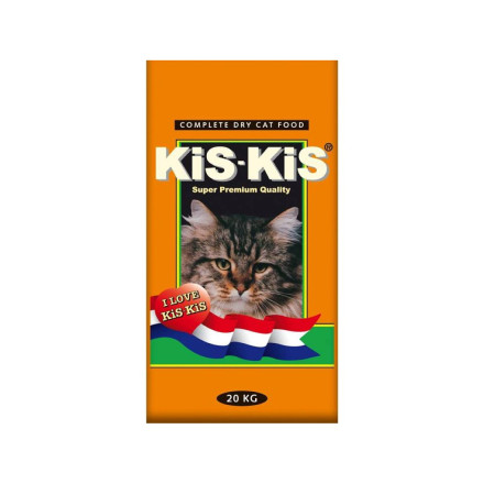 KiS-KiS Poultry Mix корм для взрослых кошек с индейкой, гусем, уткой и курицей 20 кг