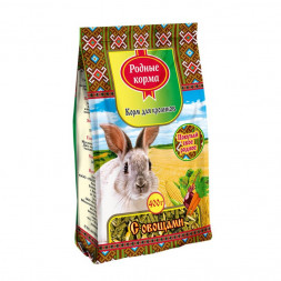 Родные Корма корм для кроликов с овощами - 400 г
