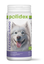 Polidex Gelabon Plus кормовая добавка для профилактики заболеваний суставов у собак - 300 табл.