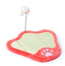 Изображение товара Camon когтеточка для кошек с мышкой на пружине, красная, 40х33 см
