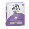 Изображение товара Cat's White Box Premium Lavender наполнитель комкующийся для кошачьего туалета с ароматом лаванды - 6 л