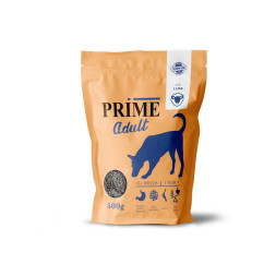 Prime Adult сухой корм для собак всех пород с ягненком - 500 г