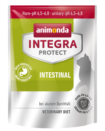 Animonda Integra Protect Intestinal сухой диетический корм для взрослых кошек при нарушениях пищеварения - 300 г
