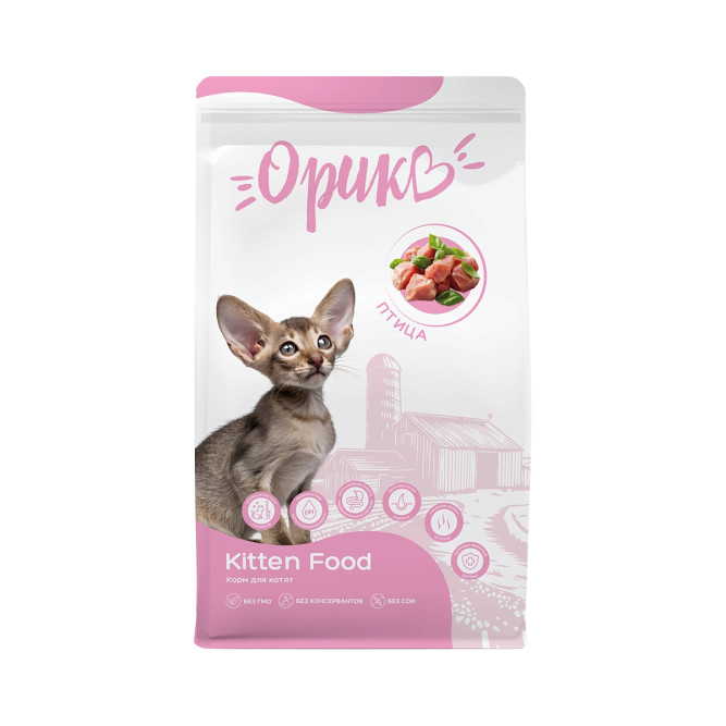 Орико сухой корм для котят с птицей - 10 кг