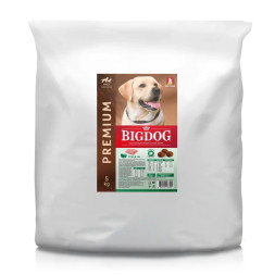 Зоогурман BIG DOG сухой корм для взрослых собак средних и крупных пород, с птицей - 5 кг
