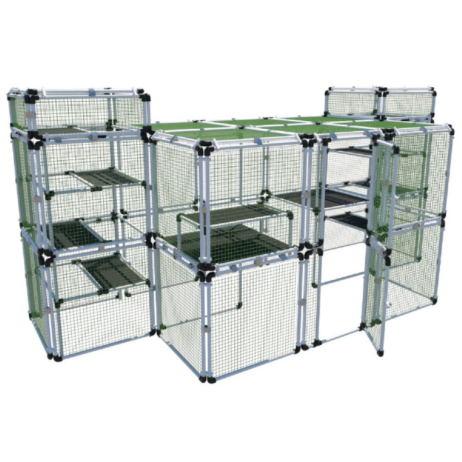 Вольер OctCat для кошек и маленьких собак "Замок"