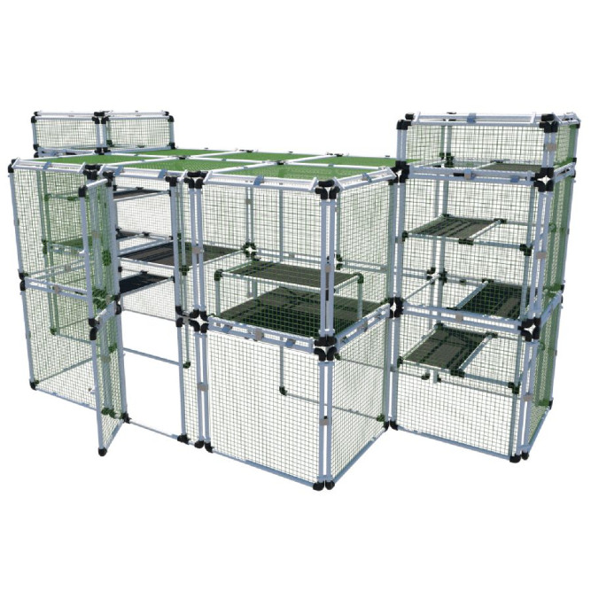 Вольер OctCat для кошек и маленьких собак "Замок"