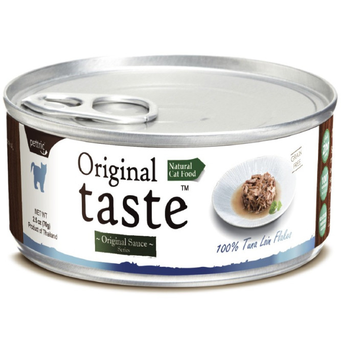 Pettric Original Taste влажный корм для кошек с тунцом в соусе - 70 г х 24 шт