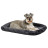 Лежанка MidWest Pet Bed для собак и кошек меховая 55х33 см, серая